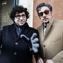 La buca: Sergio Castellitto sul set con il regista Daniele Ciprì  