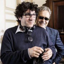 La buca: il regista Daniele Ciprì sul set con Rocco Papaleo