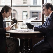 Sergio Castellitto e Rocco Papaleo in una scena del film La buca