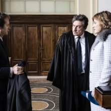 La buca: Sergio Castellitto, Rocco Papaleo e Valeria Bruni Tedeschi in una scena del film