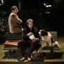 La buca: Sergio Castellitto con Rocco Papaleo in una scena del film