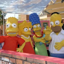 RomaFictionFest 2014: La famiglia Simpson sul Pink Carpet della manifestazione