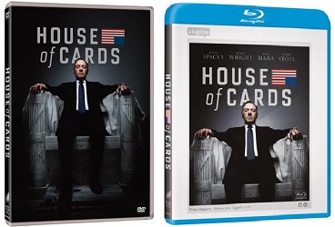 Le cover homevideo di House of Cards - Stagione 1