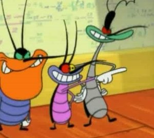 Oggy e i maledetti scarafaggi: una sequenza della serie