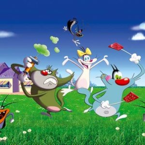Oggy e i maledetti scarafaggi: un momento della serie animata