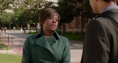 How to Get Away With Murder: Viola Davis in un momento della premiere
