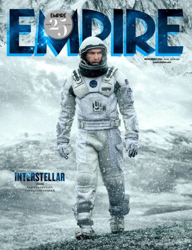 Matthew McConaughey in Interstellar - la cover del magazine Empire