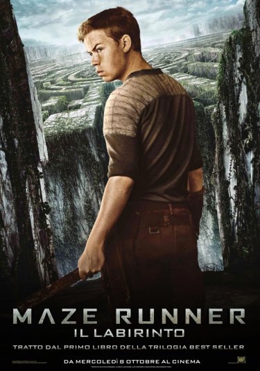 Maze Runner - Il labirinto: il character poster italiano di Gally, interpretato da Will Poulter