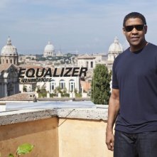 The Equalizer - Il vendicatore: Denzel Washington durante il photocall della presentazione romana