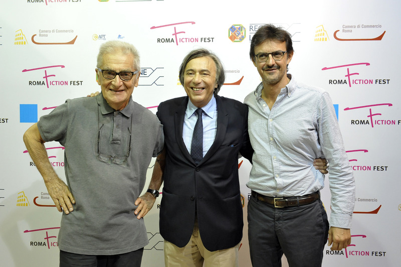 RFF 2014: Carlo Freccero con Sergio Salvi e Mario Gianani al convegno Presente e futuro della fiction italiana