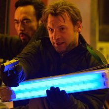 The Strain: Corey Stoll in una scena dell'episodio Creatures of the Night