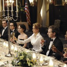 Madam Secretary: Tea Leoni in una scena della premiere