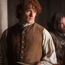 Outlander: Sam Heughan nell'episodio The Wedding