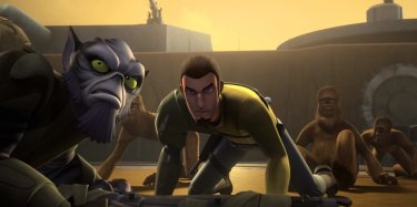 Star Wars Rebels: un momento della premiere