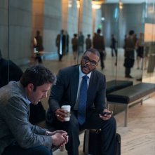 L'amore bugiardo - Gone Girl: Tyler Perry con Ben Affleck in una scena