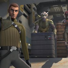 Star Wars Rebels: una sequenza della premiere