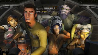 Star Wars Rebels: la gang in una scena della premiere
