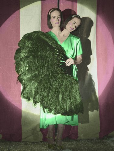 American Horror Story: Sarah Paulson in un'immagine promozionale per Freak Show, quarta stagione