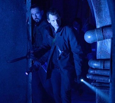 The Strain: Kevin Durand e Corey Stoll nell'episodio The Third Rail