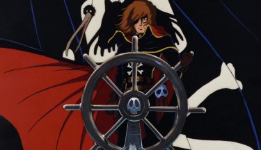 Uma cena de Capitão Harlock: A Arcádia da Minha Juventude