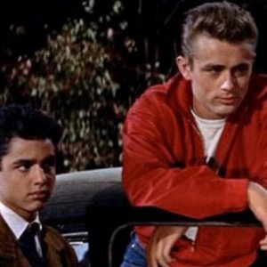 Una scena di Gioventù bruciata