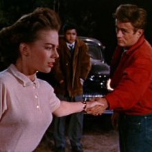 Una scena di Gioventù bruciata