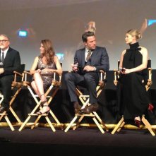 Gone Girl - il cast e regista del film durante la conferenza stampa del film al NYFF 2014