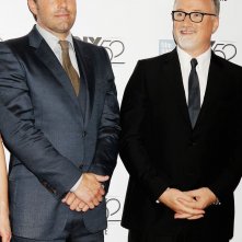 L'amore bugiardo - Gone Girl: Ben Affleck con David Fincher sul red carpet del 52° NYFF