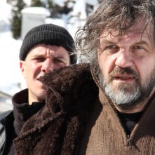 La foresta di ghiaccio: Emir Kusturica in una scena del film