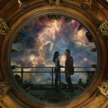 Guardiani della Galassia: Chris Pratt in un'intensa scena con Zoe Saldana