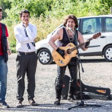 Tutto molto bello: Paolo Ruffini con Gianluca Fubelli e Frank Matano in una scena del film