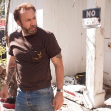 Nicolas Cage nei panni di Joe Ranson in una scena di Joe