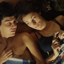 Amoreodio: Francesca Ferrazzo con Michele Degirolamo in una scena del film