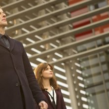 Doctor Who: Jenna-Louise Coleman e Peter Capaldi nell'episodio Time Heist