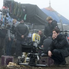 Dracula Untold: il regista Gary Shore in una foto dal set