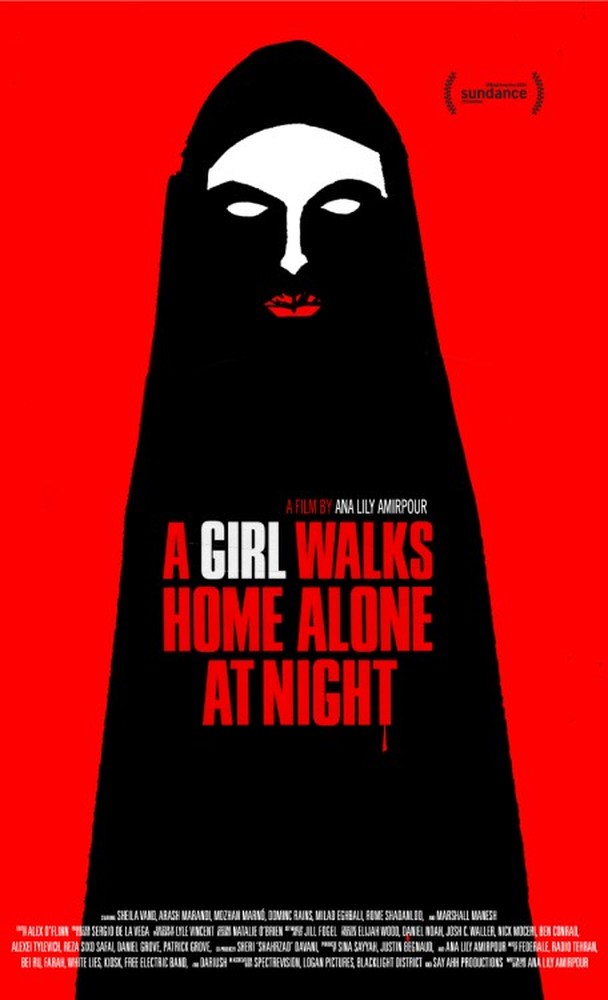 A Girl Walks Home Poster