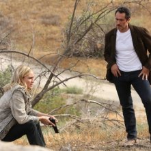The Bridge: Diane Kruger con Demian Bichir nell'episodio Jubilex