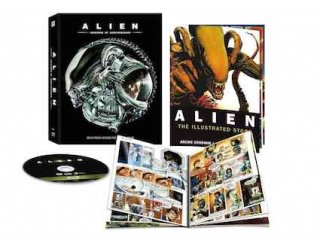 Il package del blu-ray di Alien - 35° anniversario