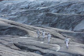 Interstellar: una suggestiva scena del film