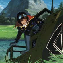Una scena tratta dal film d'animazione Capitan Harlock - L'Arcadia della mia giovinezza