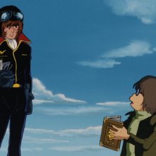 Capitan Harlock con Tochiro Oyama in una scena di Capitan Harlock - L'Arcadia della mia giovinezza