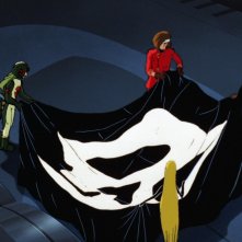 Una scena del film animato dl 1982 Capitan Harlock - L'Arcadia della mia giovinezza