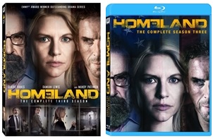 Le cover homevideo di Homeland - Stagione 3