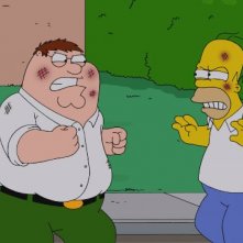 The Simpsons Guy: faccia a faccia Peter/Homer nel crossover Simpson/Griffin