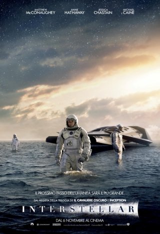 Uno dei teaser poster italiani del fantascientifico Interstellar