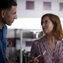 La moglie del cuoco: Emmanuelle Devos e Roschdy Zem coniugi in crisi in una scena del film