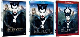 Le cover homevideo di Maleficent