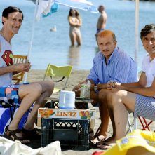 ...E fuori nevica!: Vincenzo Salemme con Nando Paone e Carlo Buccirosso sul set del film