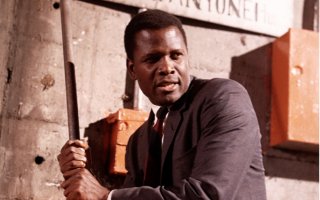 Sidney Poitier ne La calda notte dell'ispettore Tibbs
