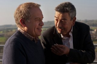 Gianni di Gregorio con Marco Marzocca in un momento di Buoni a nulla